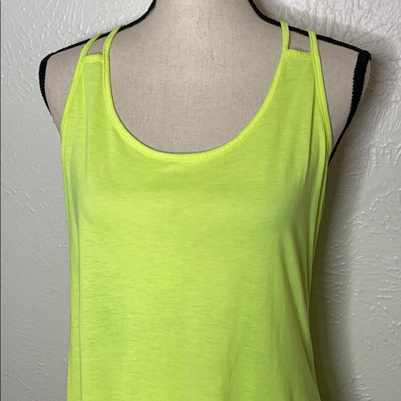 Apana Workout Tank Top Yellow Large - Picture 3 of 6